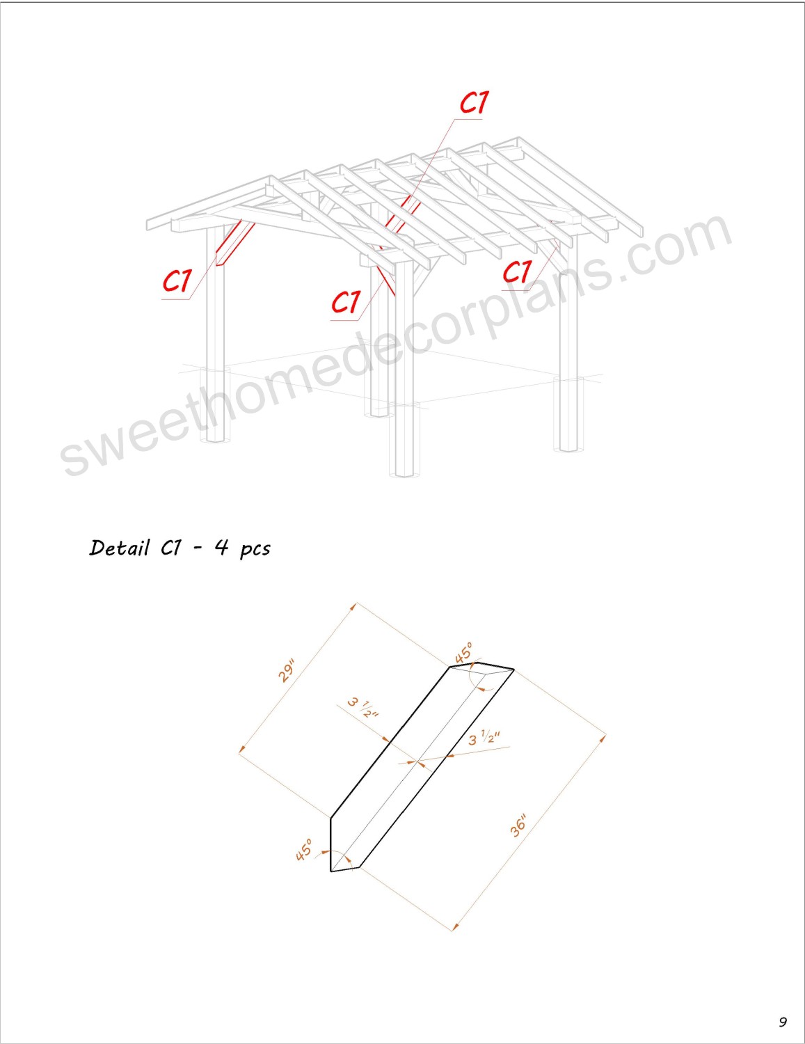 Assembly-diagram-for-wooden-10-x-10-gable-pavilion-plans-in-pdf