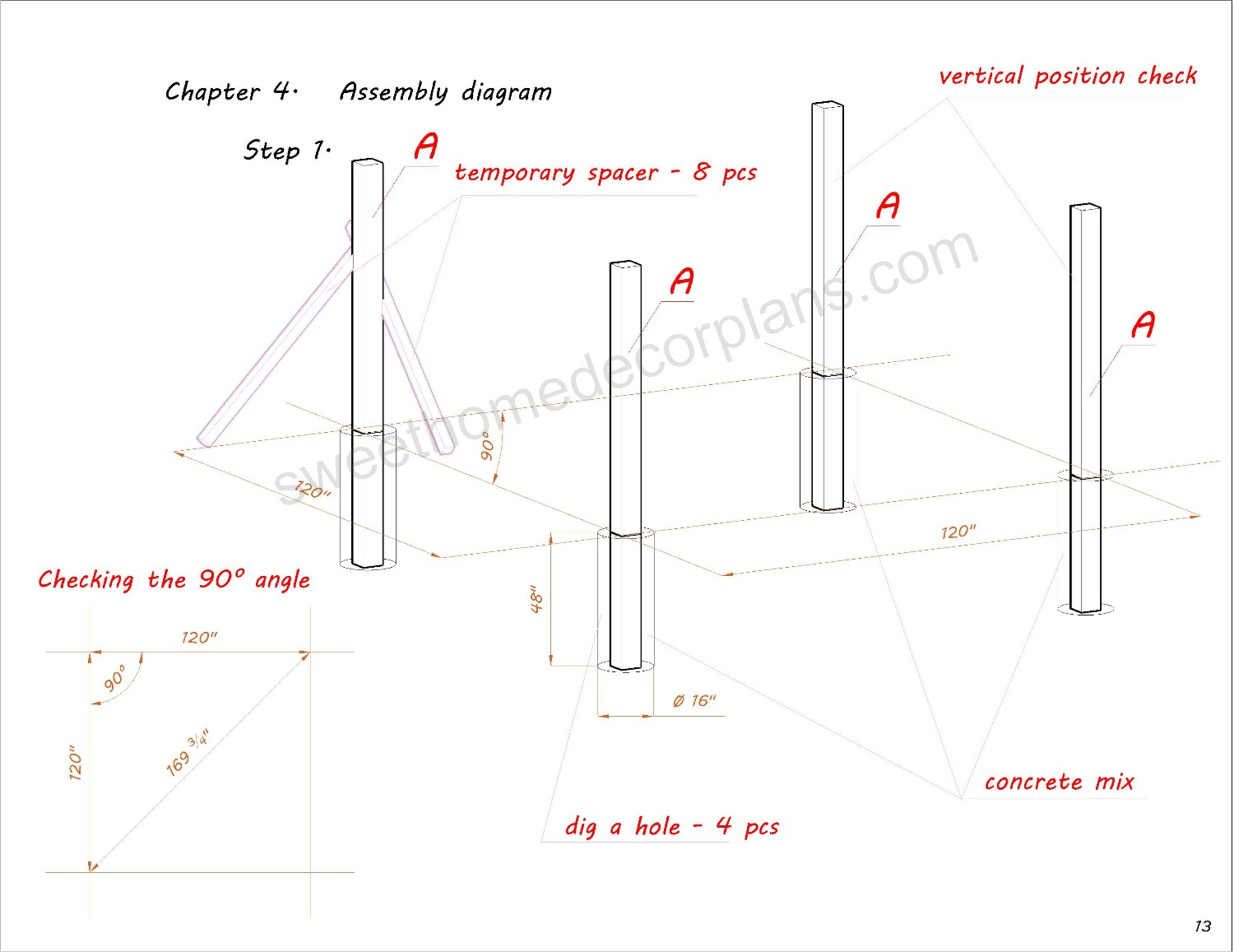 Assembly-diagram-for-wooden-10-x-10-gable-pavilion-plans-in-pdf-for-outdoor