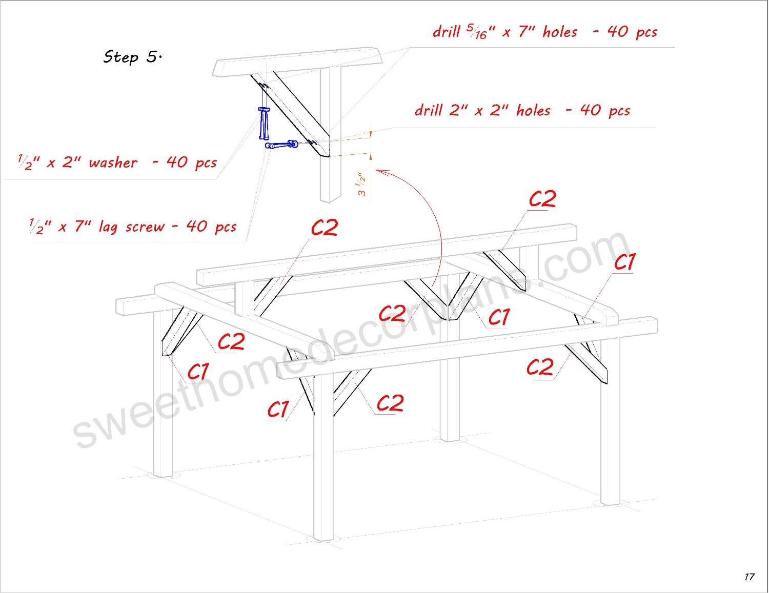 Wooden-outdoor-10-x-10-pavilion-gazebo-plans