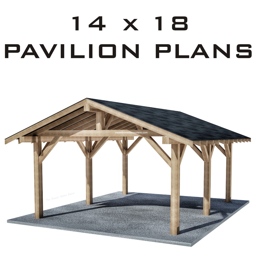 Diy-wooden-14-x-18-gable-pavilion-plans-in-pdf