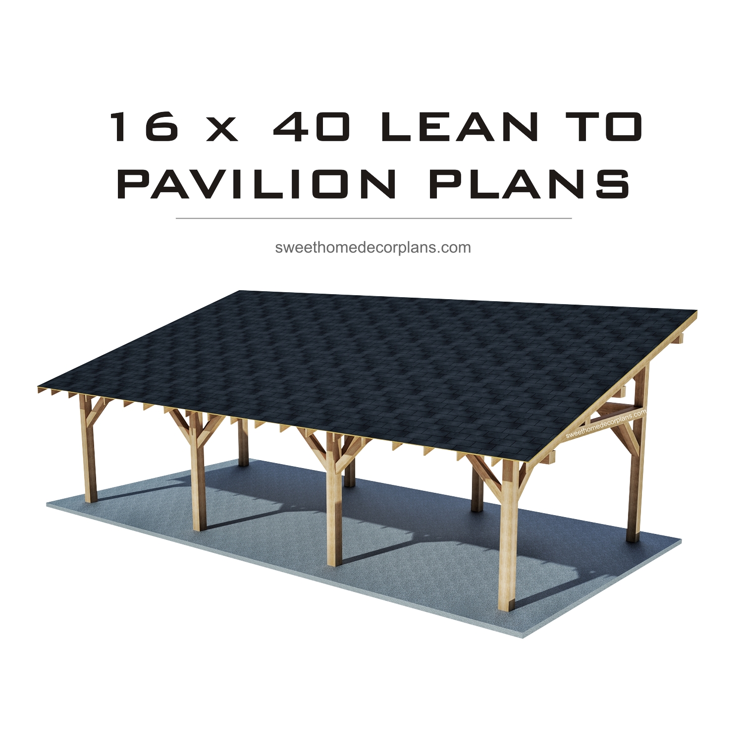Diy-wooden-16-x-40-lean-to-pavilion-plans-in-pdf-for-outdoor