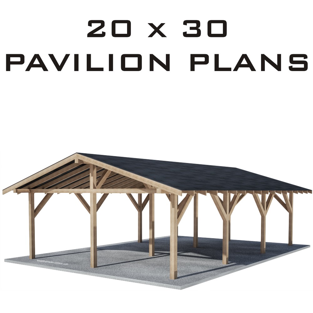 Diy-wooden-20-x-30-gable-pavilion-plans-in-pdf