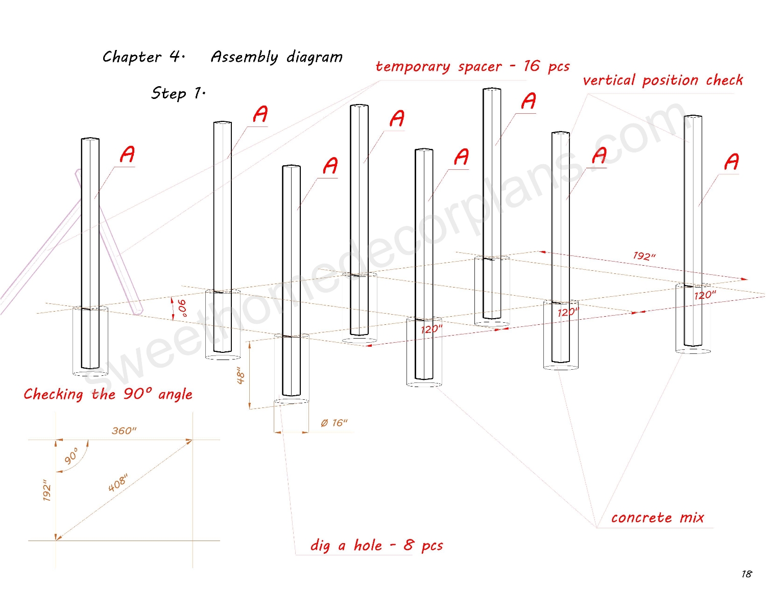 assembly-diagram-16-х-30-lean-to-pavilion-gazebo-plans