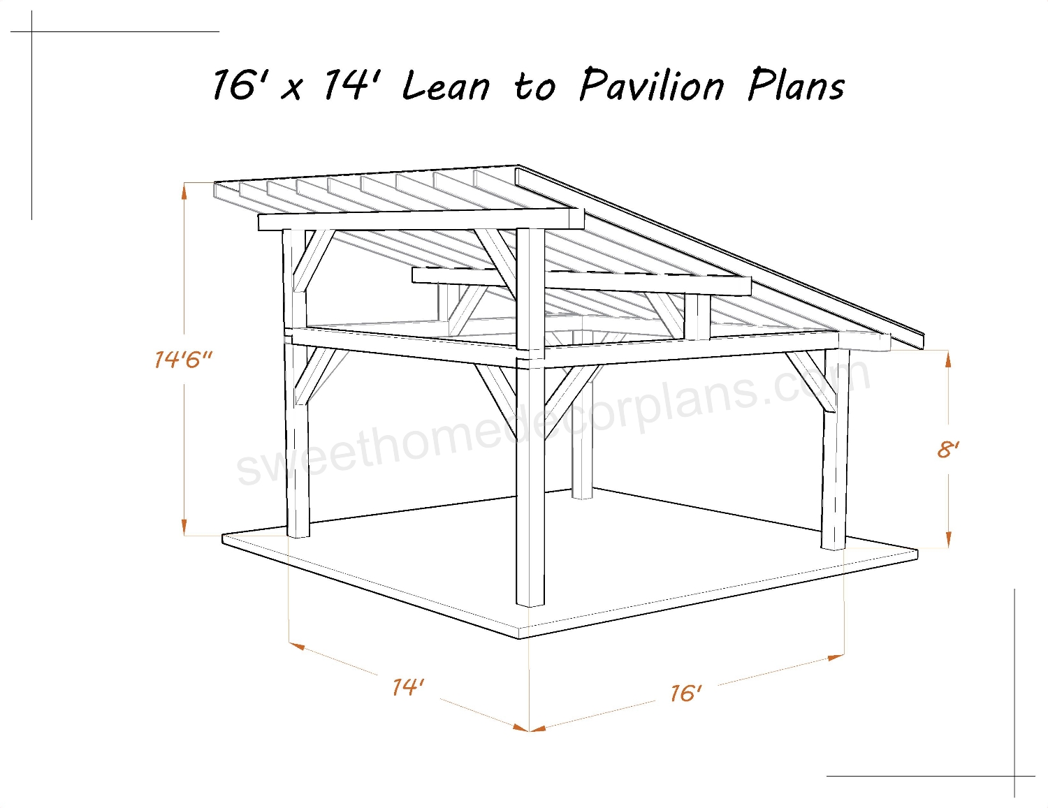 6-x-14-lean-to-pavilion-plans-wooden-gazebo-carport-
