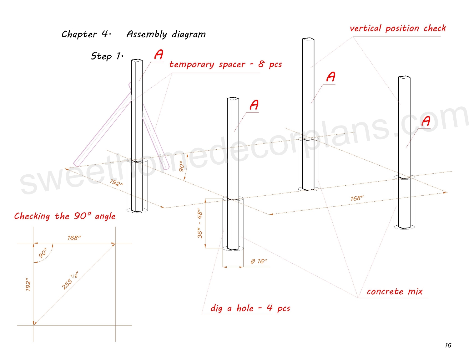 Assembly-diagram-16-x-14-lean-to-gazebo-plans-in-pdf