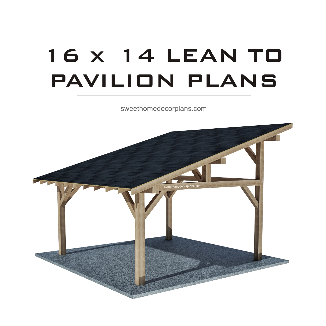 16-x-14-lean-to-pavilion-plans-wooden-gazebo-carport-pdf
