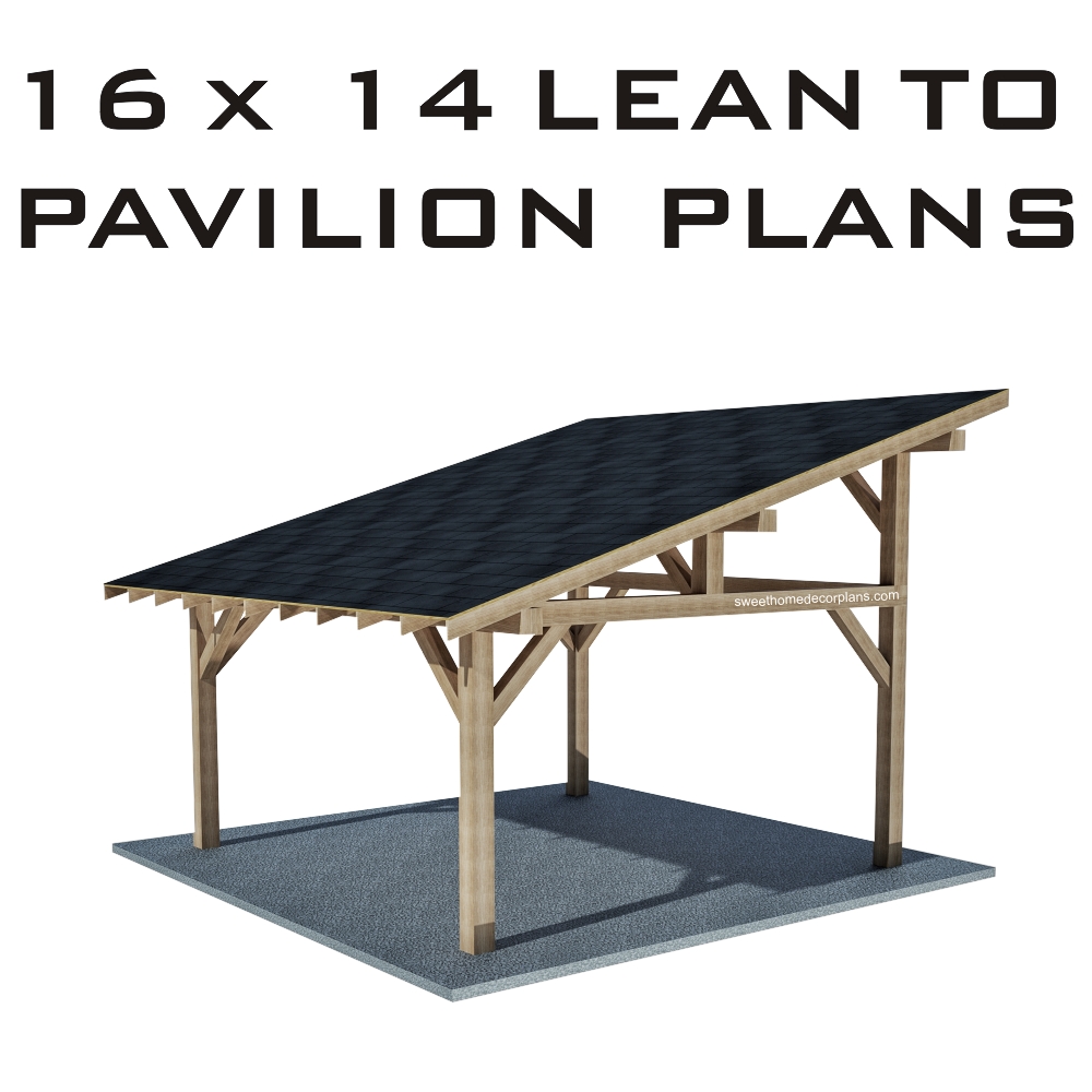 diy-wooden-16-x-14-lean-to-pavilion-plans-in-pdf-for-outdoor