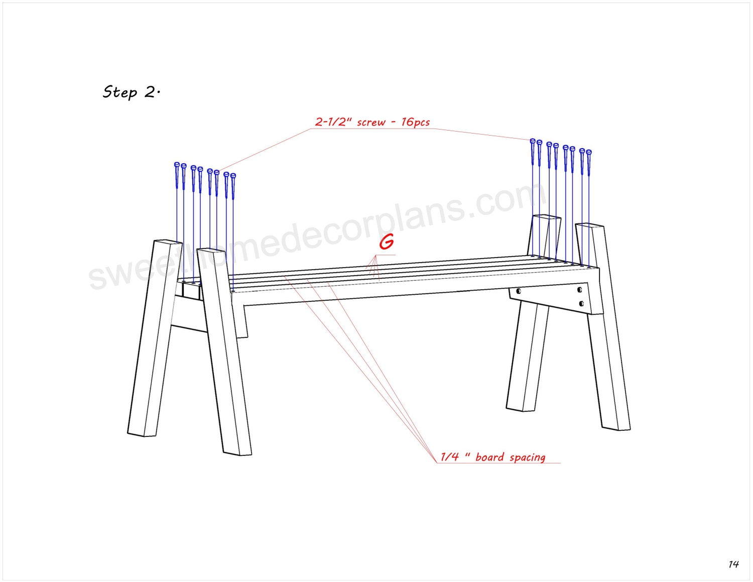 Assembly-diagram-2-x-4-garden-bench-plan
