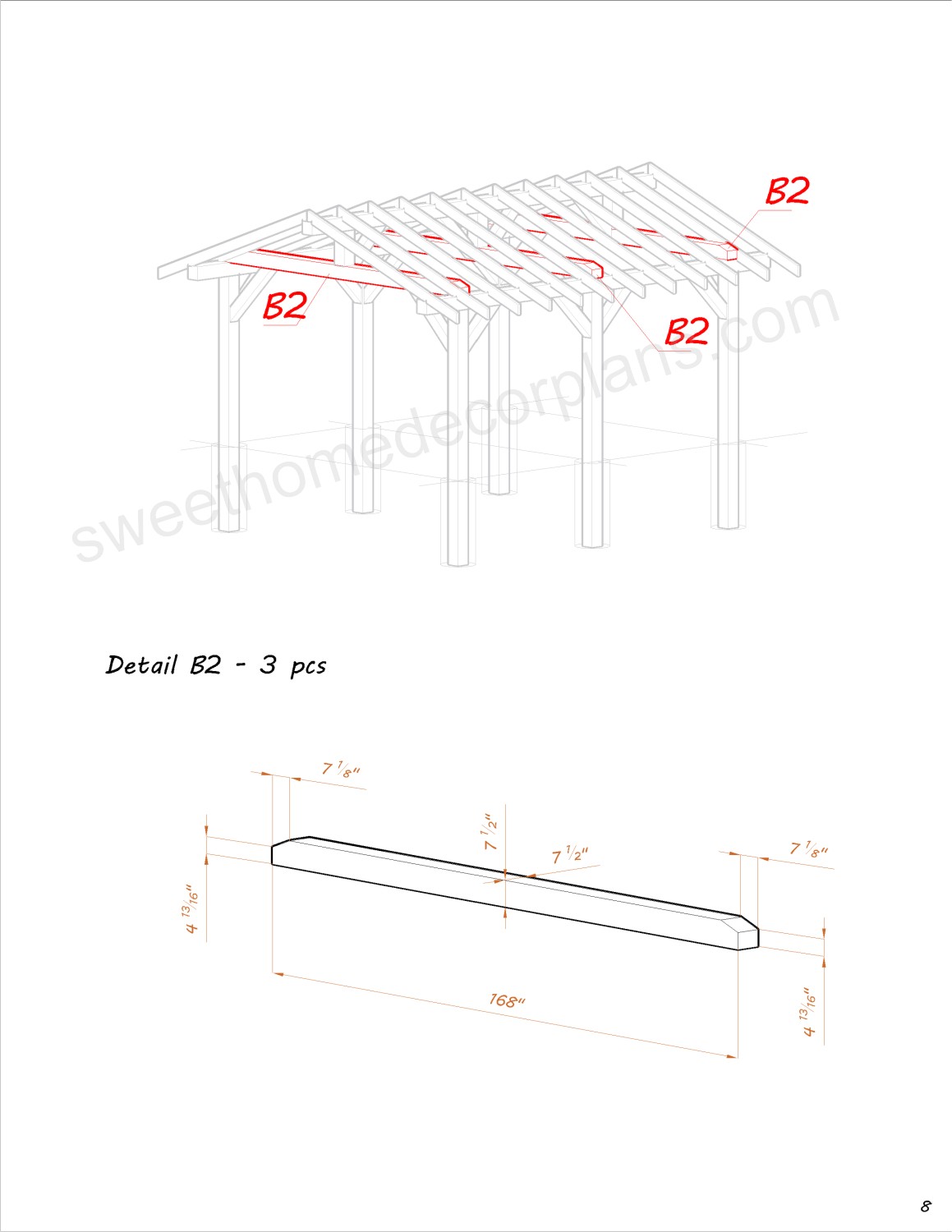 cutting-and-drilling-diagram-14-х-18-gable-pavilion-plans-in-pdf