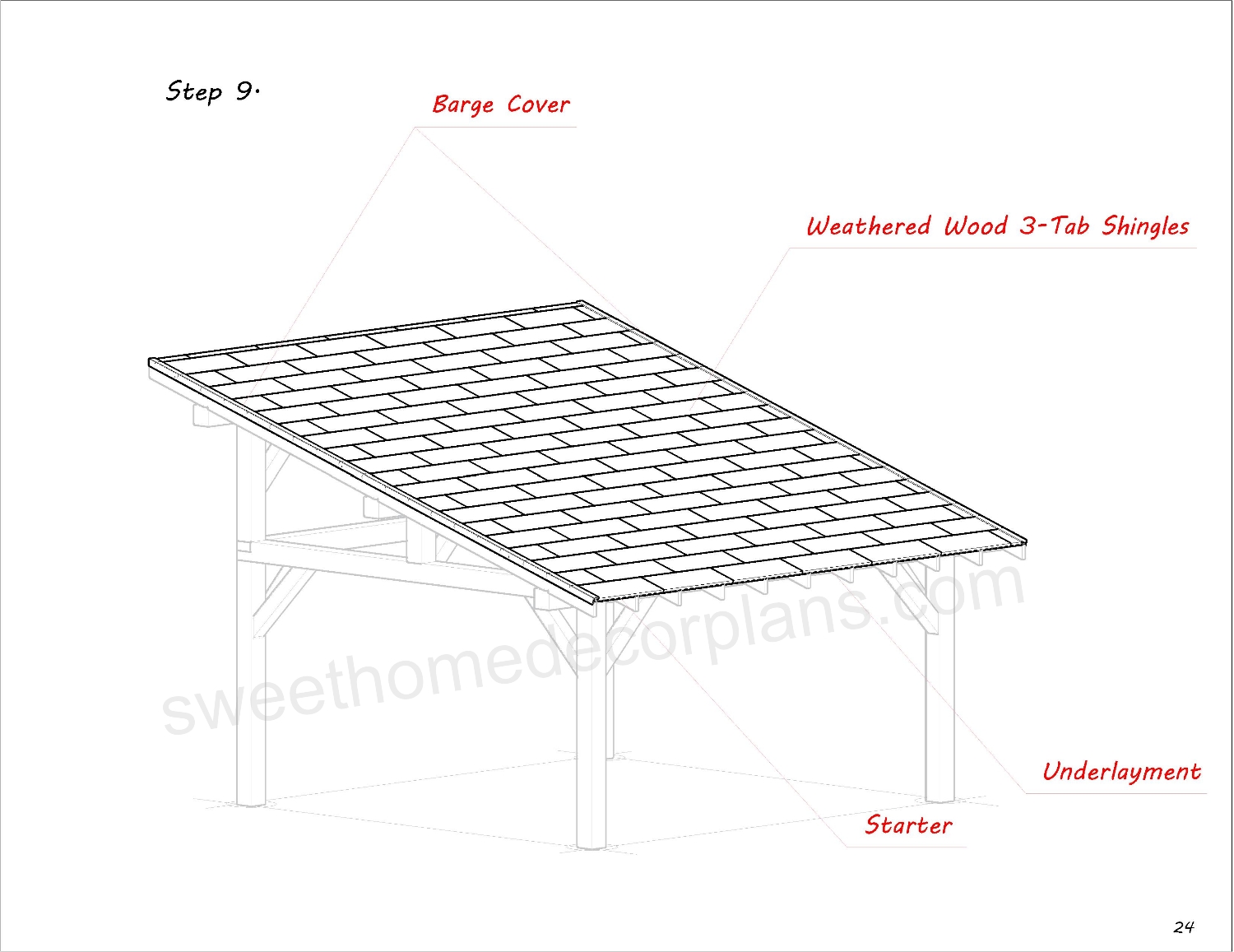 Diy-16-x-16-lean-to-pavilion-roof-plans-in-pdf-for-outdoor