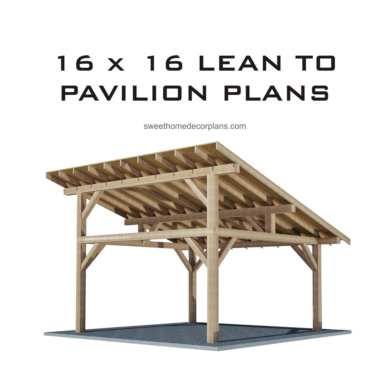 Diy-wooden-16-x-16-lean-to-pavilion-plans-gazebo-plans-carport-in-pdf