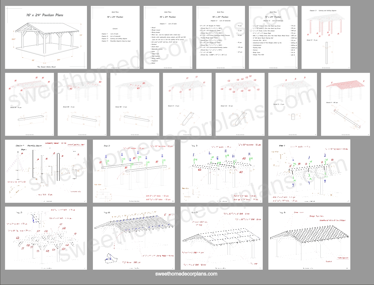 Diy-16-х-24-gable-pavilion-plans-in-pdf
