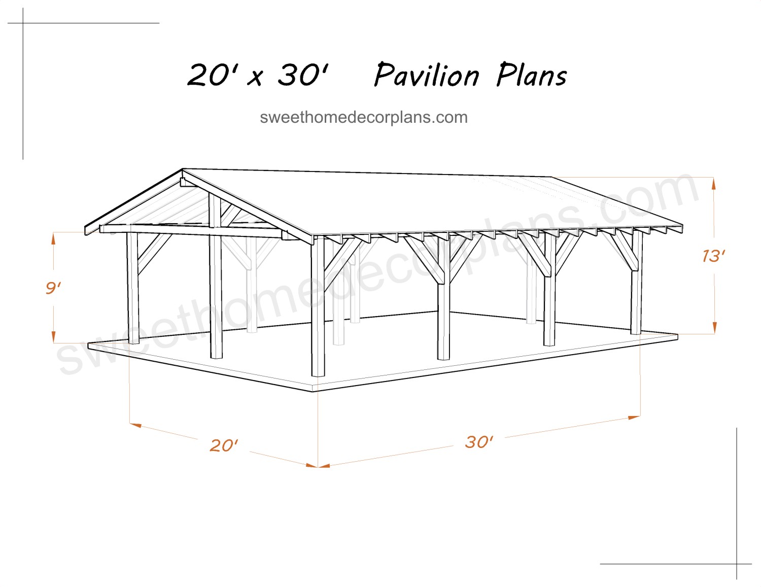 diy-wooden-20-х-30-gable-pavilion-plans-in-pdf