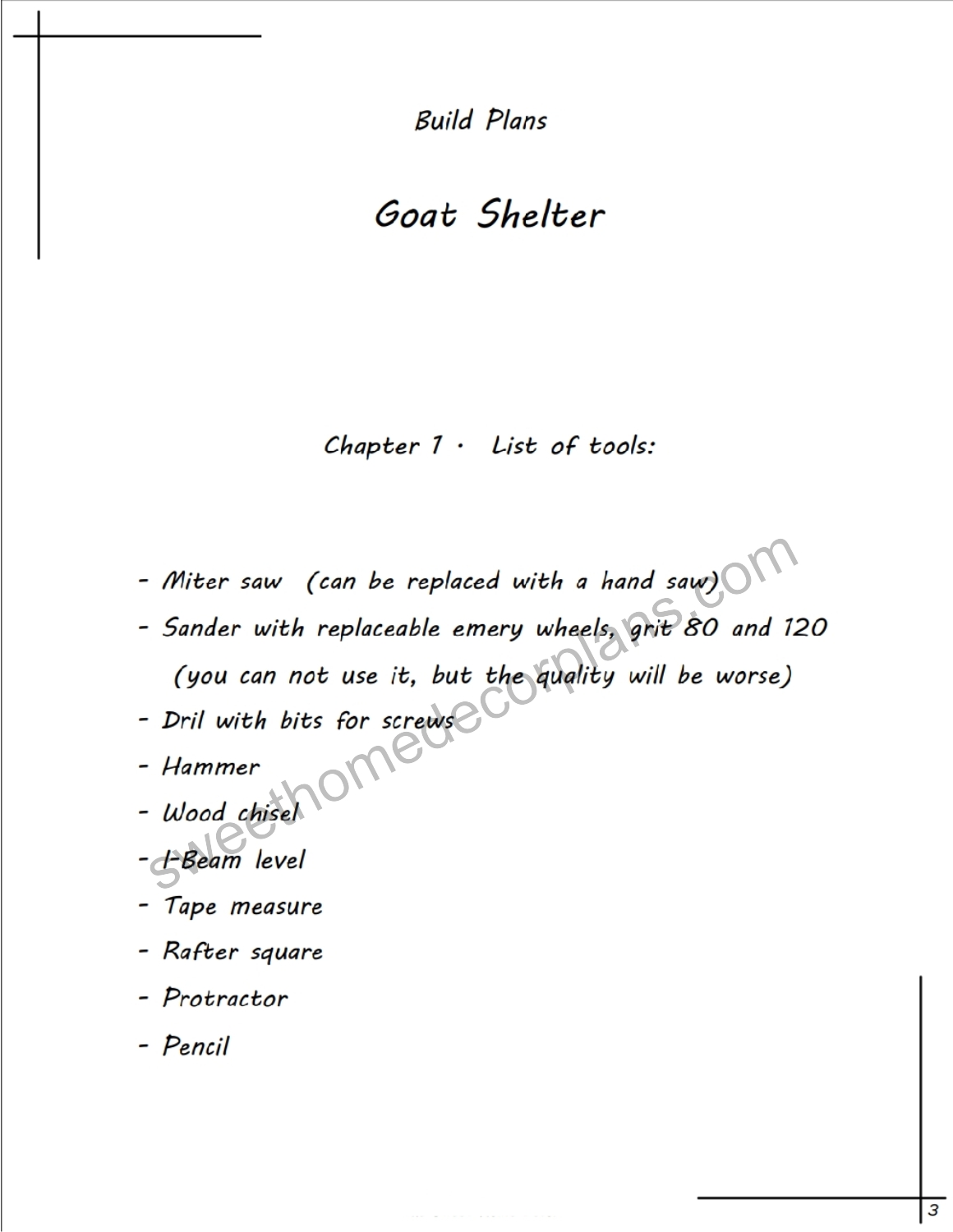 List-of-tools-10-x-14-goat-pig-shelter-plans-in-pdf