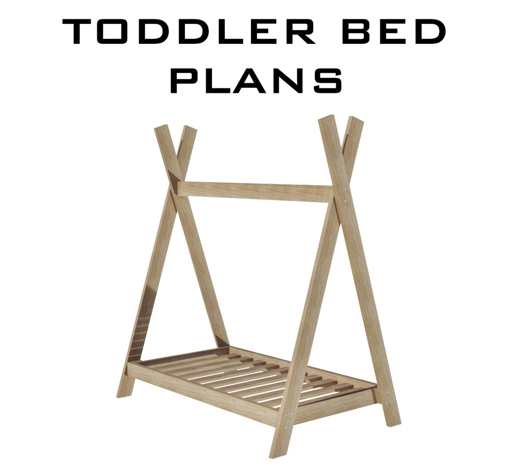 wooden-teepee-toddler-bed-plans-in-pdf-for-kids-room