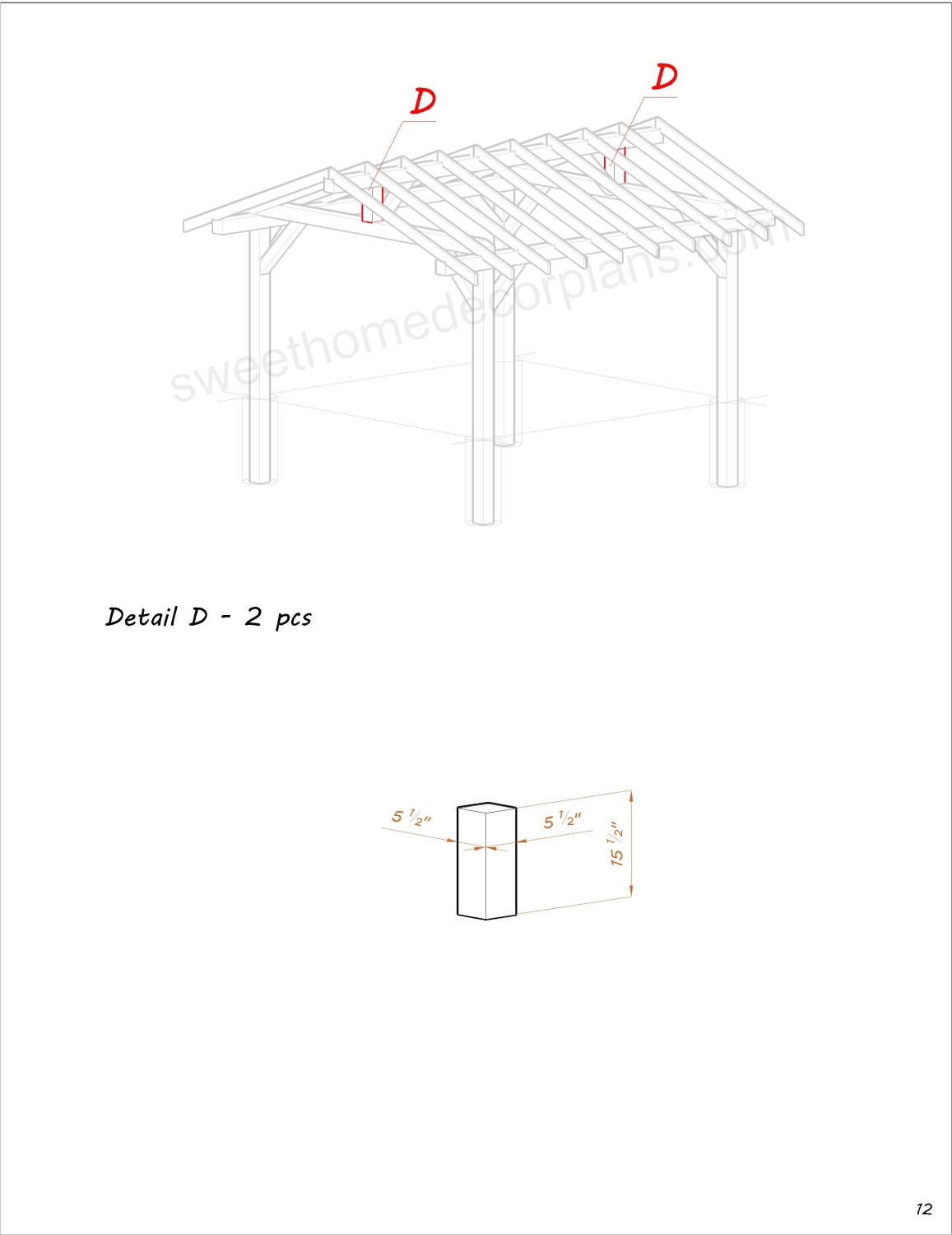 Diy-14-х-14-gable-pavilion-plans-patio-gazebo-pdf