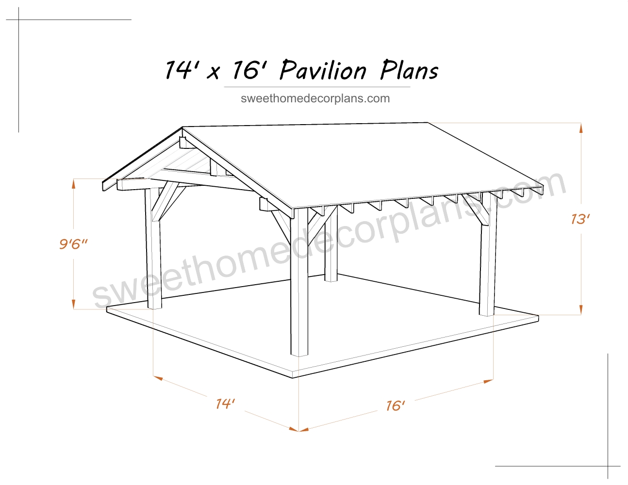 wooden-14-х-16-gable-pavilion-plans-in-pdf-for-diy
