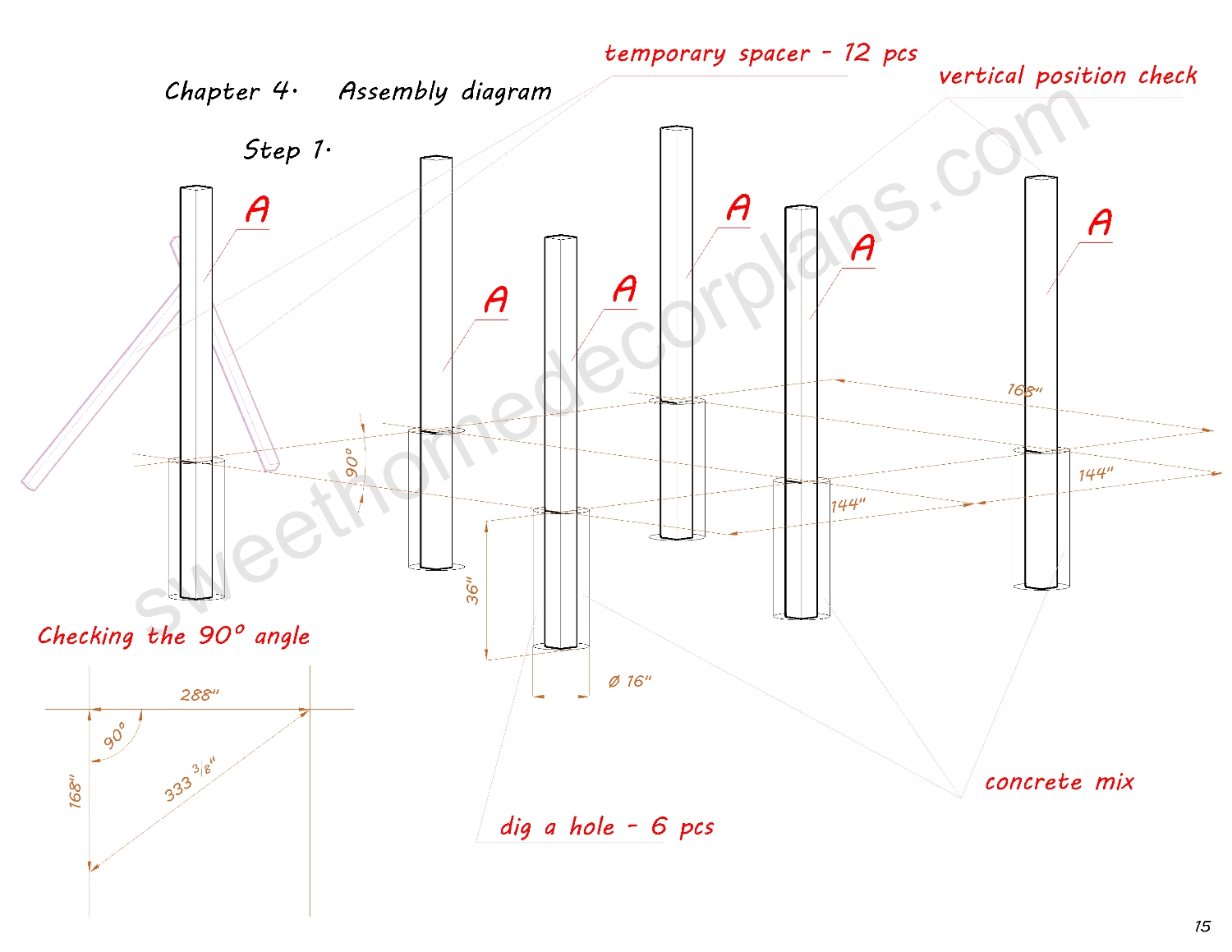 Assembly-diagram-wooden-14-х-24-gable-pavilion-plans-in-pdf-for-diy