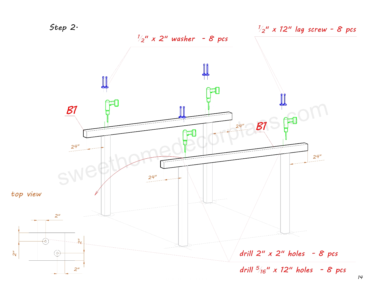Assembly-diagram-wooden-16-х-10-gable-pavilion-plans-in-pdf