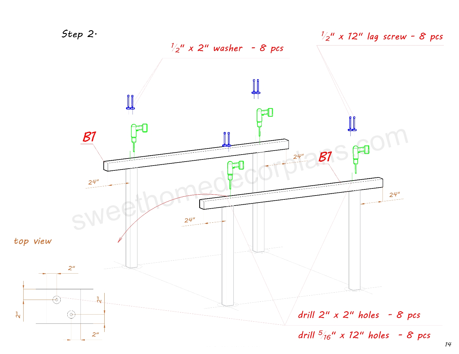 Assembly-diagram-wooden-16-х-10-gable-pavilion-plans-in-pdf
