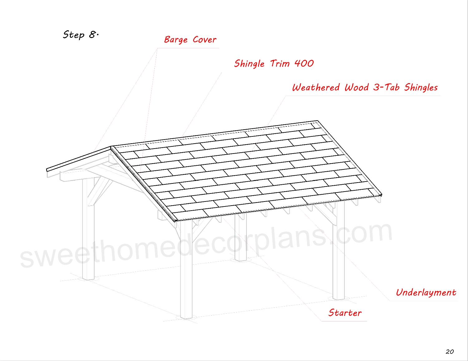 Wooden-16-х-14-gable-pavilion-roof-plans-in-pdf-carport-gazebo