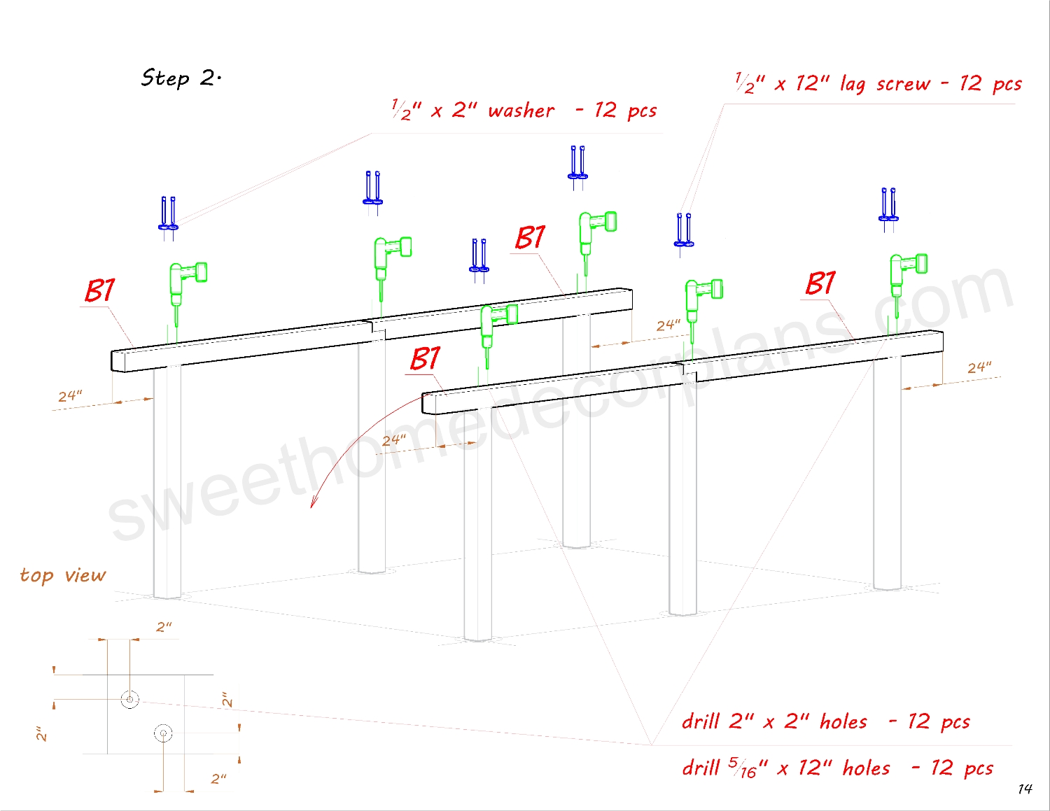 Assembly-diagram-wooden-16-х-18-gable-pavilion-plans-in-pdf