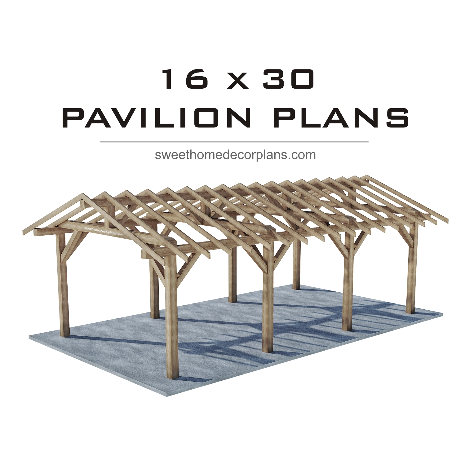 Timber-frame-wooden-16-х-30-gable-pavilion-plans