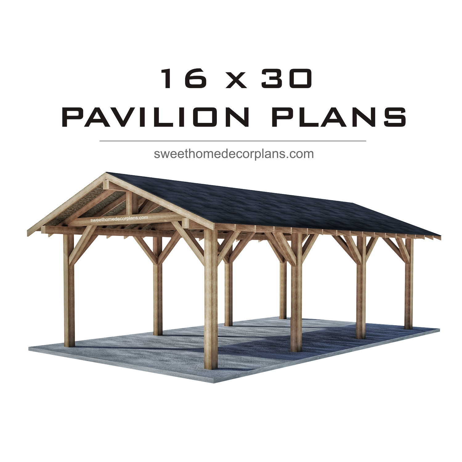 Diy-wooden-Diy-16-х-30-gable-pavilion-plans-carport-plans-for-outdoor